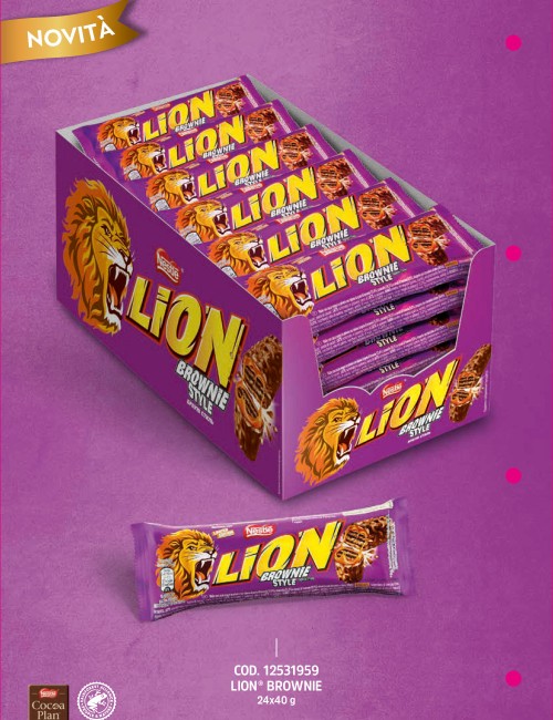 Lion Brownie Stil Snack Nestlè 24 x 40g