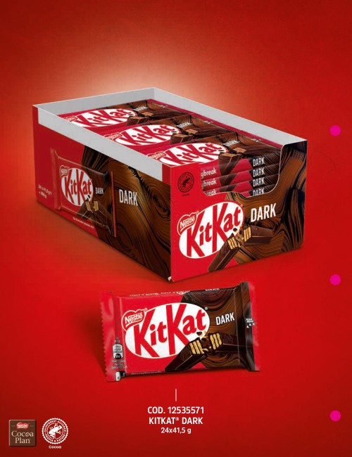 KitKat Dark Fondant 70% 24 pieces of 41.5g