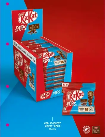 KitKat paletas de leche 24 x 40 g