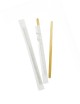 Wooden coffee stirrers Individually wrapped 14 cm x 1000 pieces