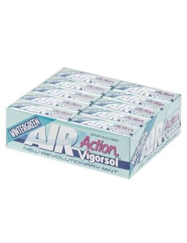 Vigorsol Air Action Gaulteria Sin Azúcar Pack de 40 sticks