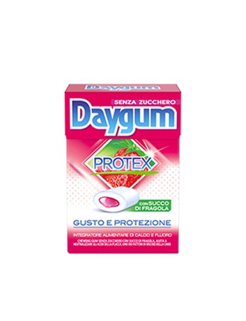 Daygum Protex Fragola Gel Confezione da 20 astucci