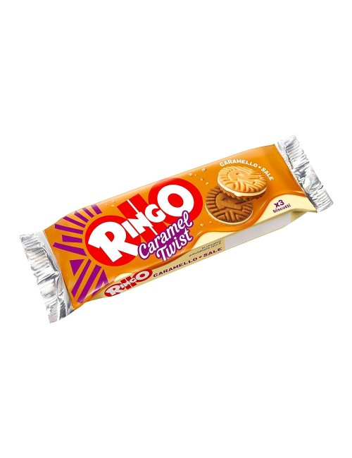 Ringo caramel twist biscuits 42 x 27.5 g