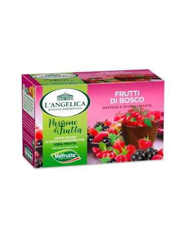 Infuso frutti di bosco L'Angelica 15 filtri 28,5 g