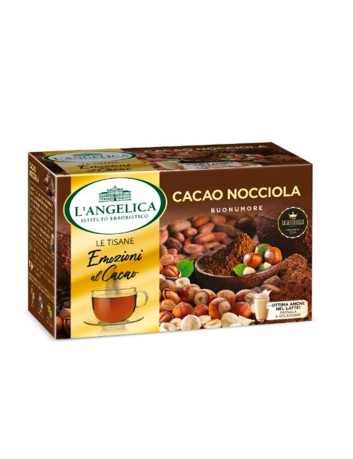 L'Angelica cocoa hazelnut herbal tea 15 filters