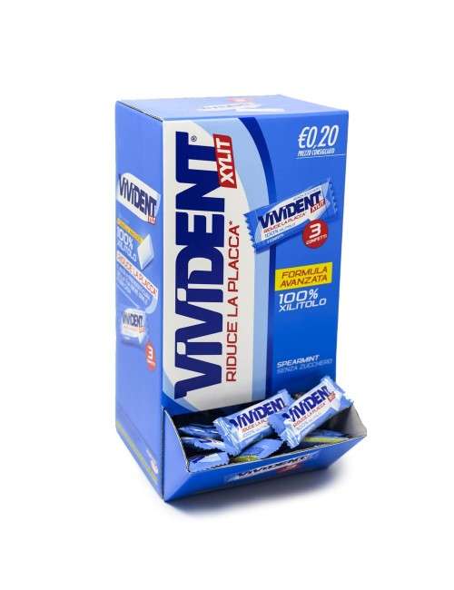 Vivident Xylit Spearmint Sugar-Free Pouch 250 pieces