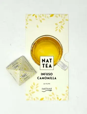 Camomilla Nat Tea 22 filtri x 1,5 g Natfood