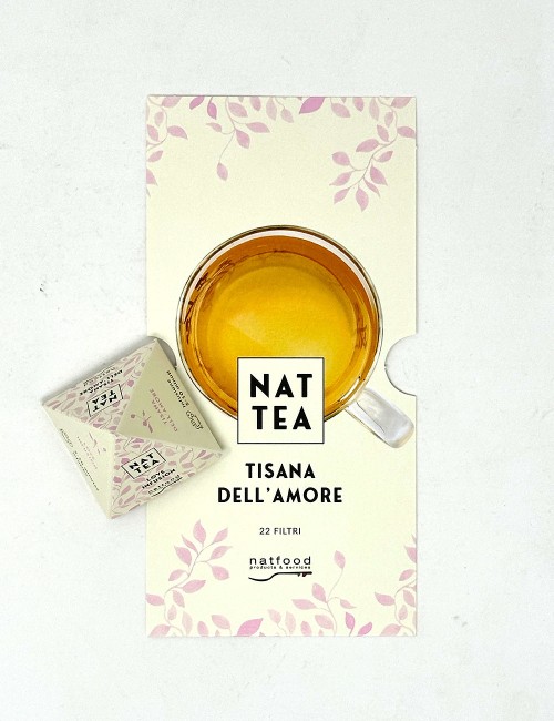 Tisana dell'amore Nat Tea 22 filtri x 2,5 g Natfood