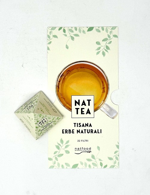 Nat Tea natural herbal herbal tea 22 filters x 2.5 g Natfood