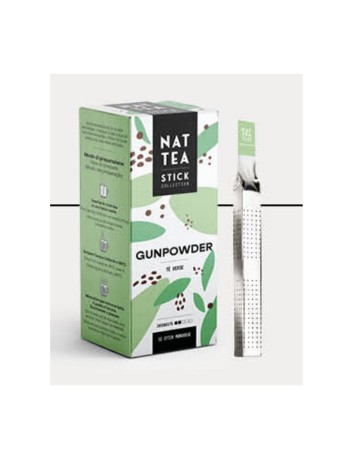 Gunpowder tè verde Nat Tea stick 12 x 2 g